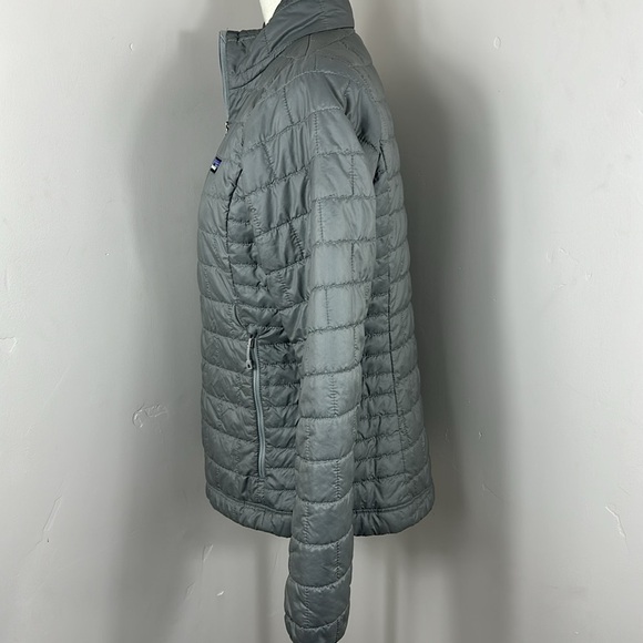 Patagonia Gray Nano Puff Winter Puffer Zip-Up Jacket Small - Picture 6 of 12